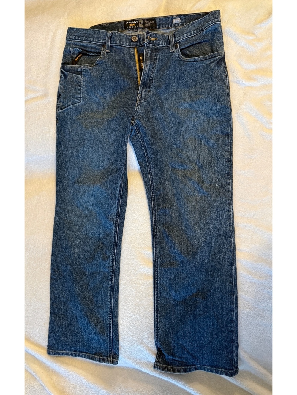 Ariat Rebar M4 Jeans Mens 34x30 Relaxed Boot Cut